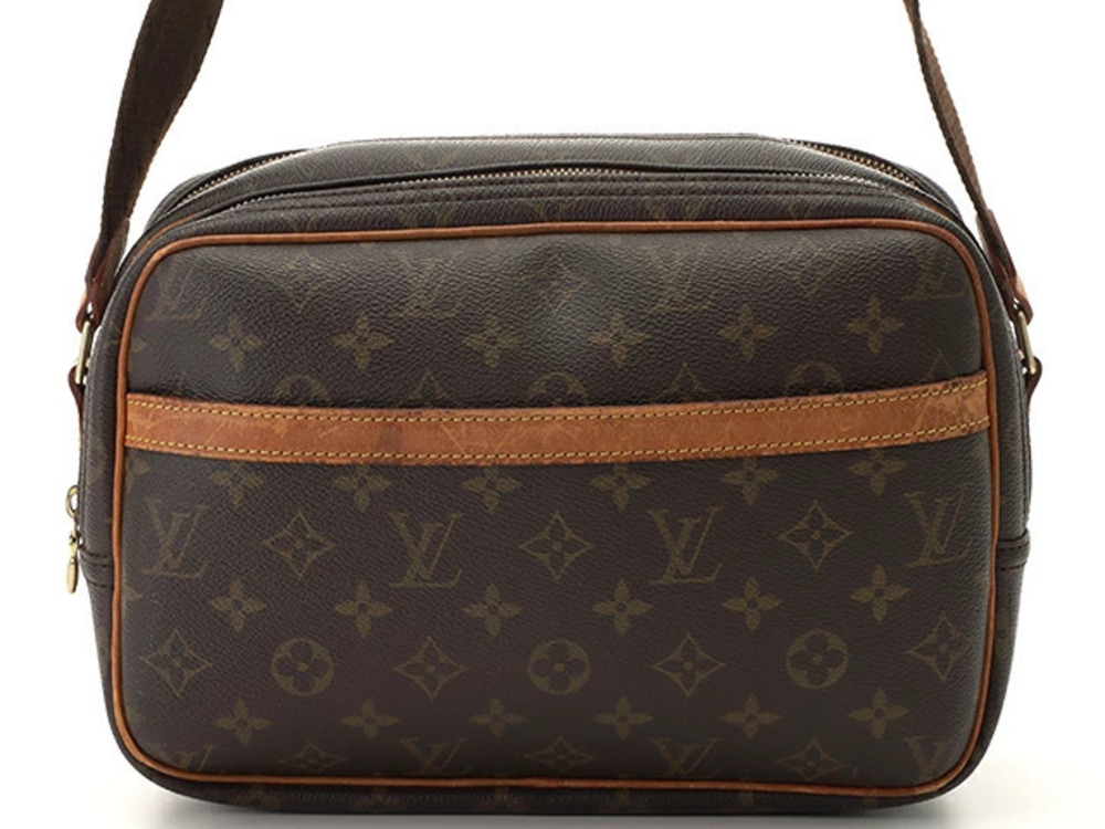 LOUIS VUITTON Reporter Shoulder Bag Monogram